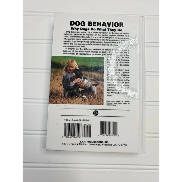 Dog Behavior Why Dogs Do What They Do 1979 1st Ed - Picture 2 of 3
